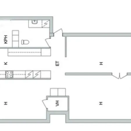Riverside 87m2 - Kaksi Makuuhuonetta Ydinkeskustassa *